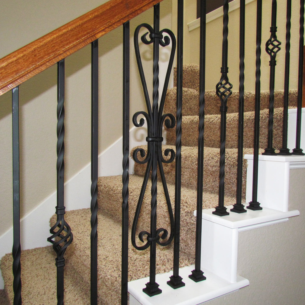 Twist Scroll Balusters