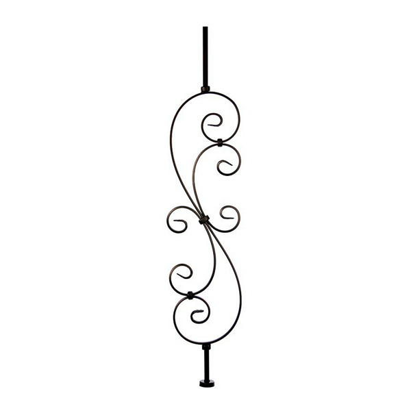 Solid Standard Scroll Balusters