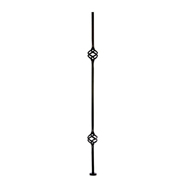 Solid Double Twist Basket Balusters