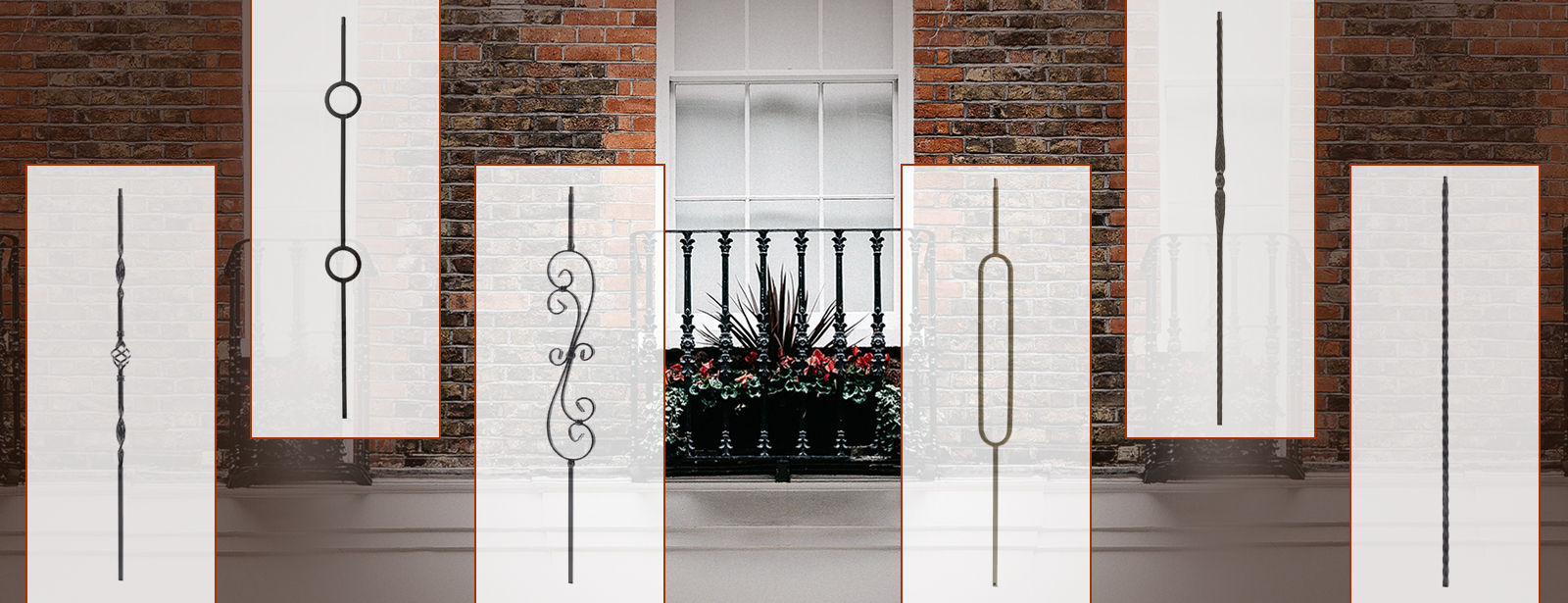 Adjustable Hollow Iron Baluster