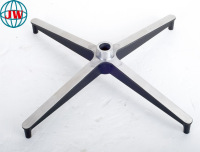 Pé cinco estrelas em liga de alumínio