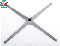 Pé cinco estrelas em liga de alumínio