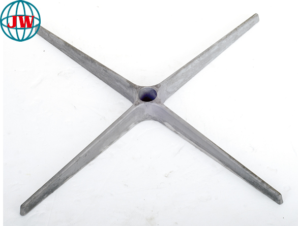 Pé cinco estrelas em liga de alumínio