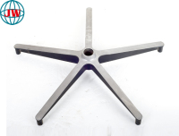 Pé cinco estrelas em liga de alumínio