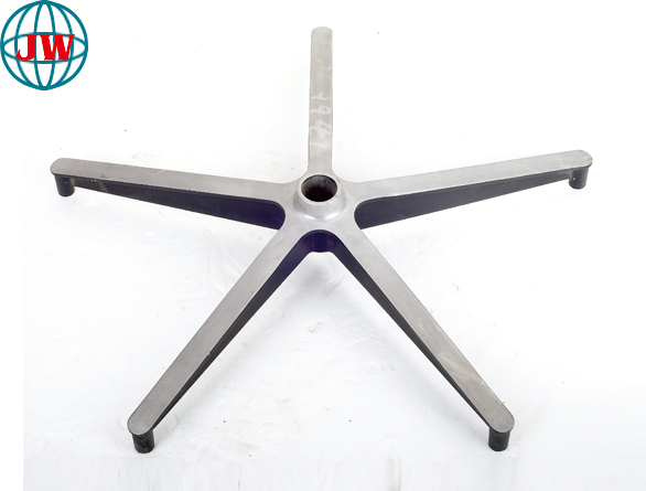 Pé cinco estrelas em liga de alumínio