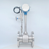 Medidor de fluxo de vórtice de ar comprimido a vapor