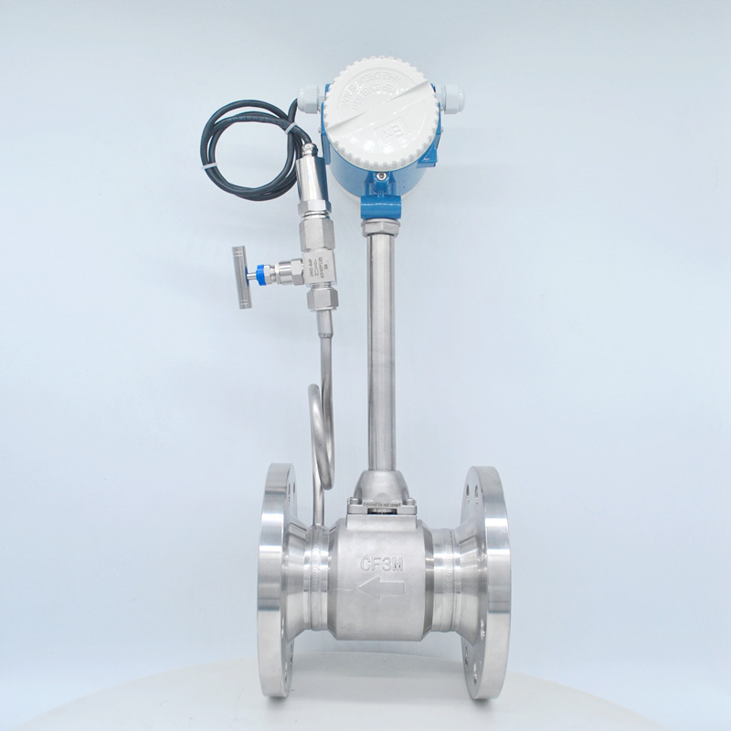 Medidor de fluxo de vórtice de ar comprimido a vapor