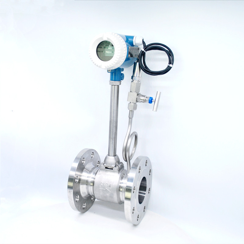 Medidor de fluxo de vórtice de ar comprimido a vapor