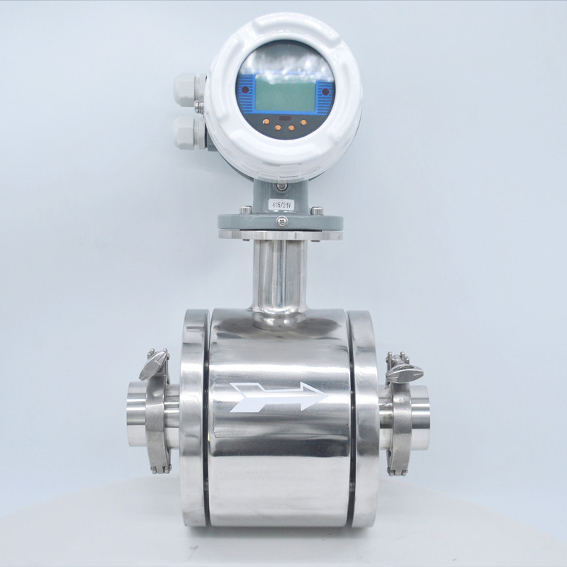 Medidor de fluxo de água industrial em linha de 4 polegadas