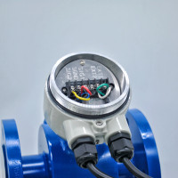 Magnetic Waste Water Flow Meter With Pulse Output
