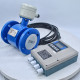 Medidor de flujo de agua industrial de 4 pulgadas en línea
