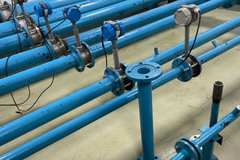 Đào tạo trình diễn trực tiếp trên hơi nước đồng hồ đo lưu lượng dòng xoáy