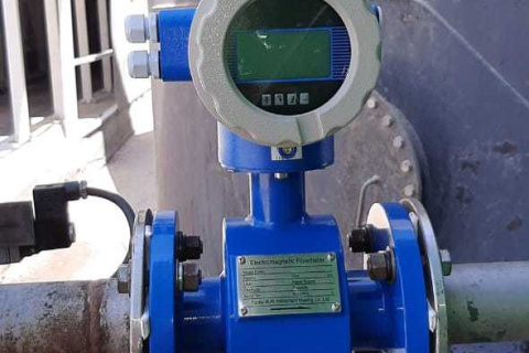 आयन और फैक्टरी अपशिष्ट जल प्रवाह मीटर की स्थापना