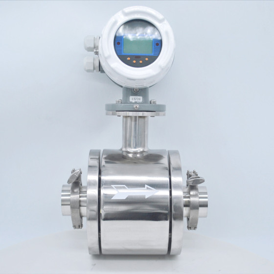 Hot Water Liquid Digital Magnetic Flow Meter