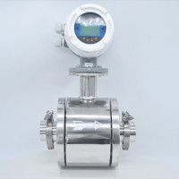 Hot Water Liquid Digital Magnetic Flow Meter