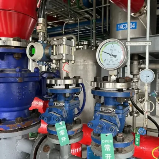 थर्मल पावर प्लांट सिस्टम में दबाव ट्रांसमीटर