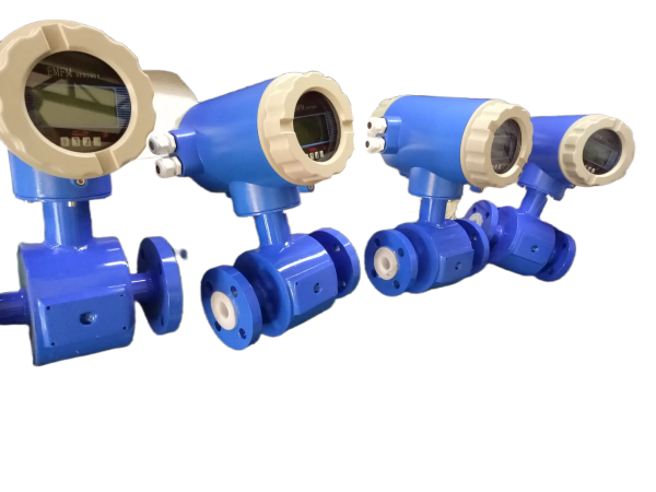 What are the advantages of using an electromagnetic flowmeter?