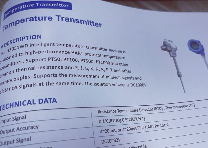 temperature transmitter