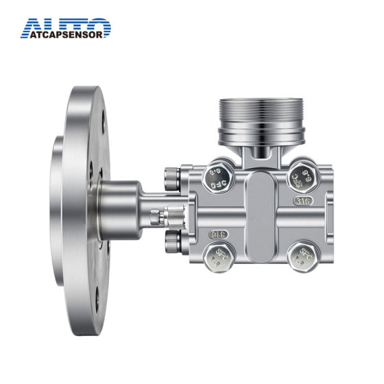 Transmissor de nível de diafragma com flange