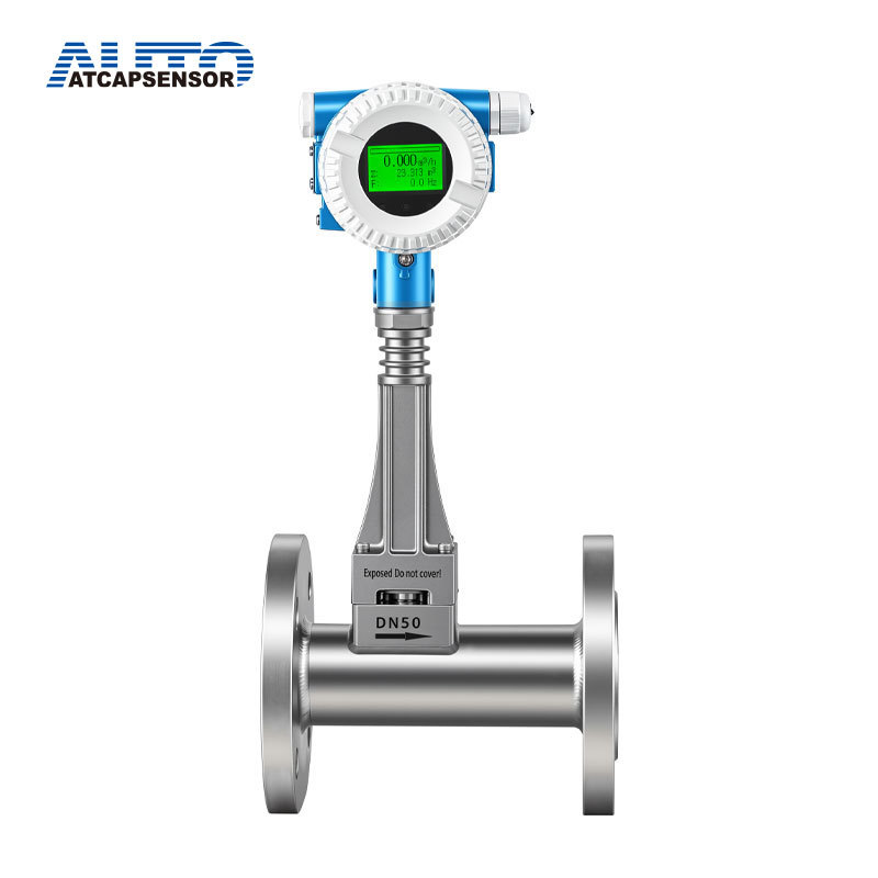 Stainless Steel Gas Vortex Shedding Flow Meter