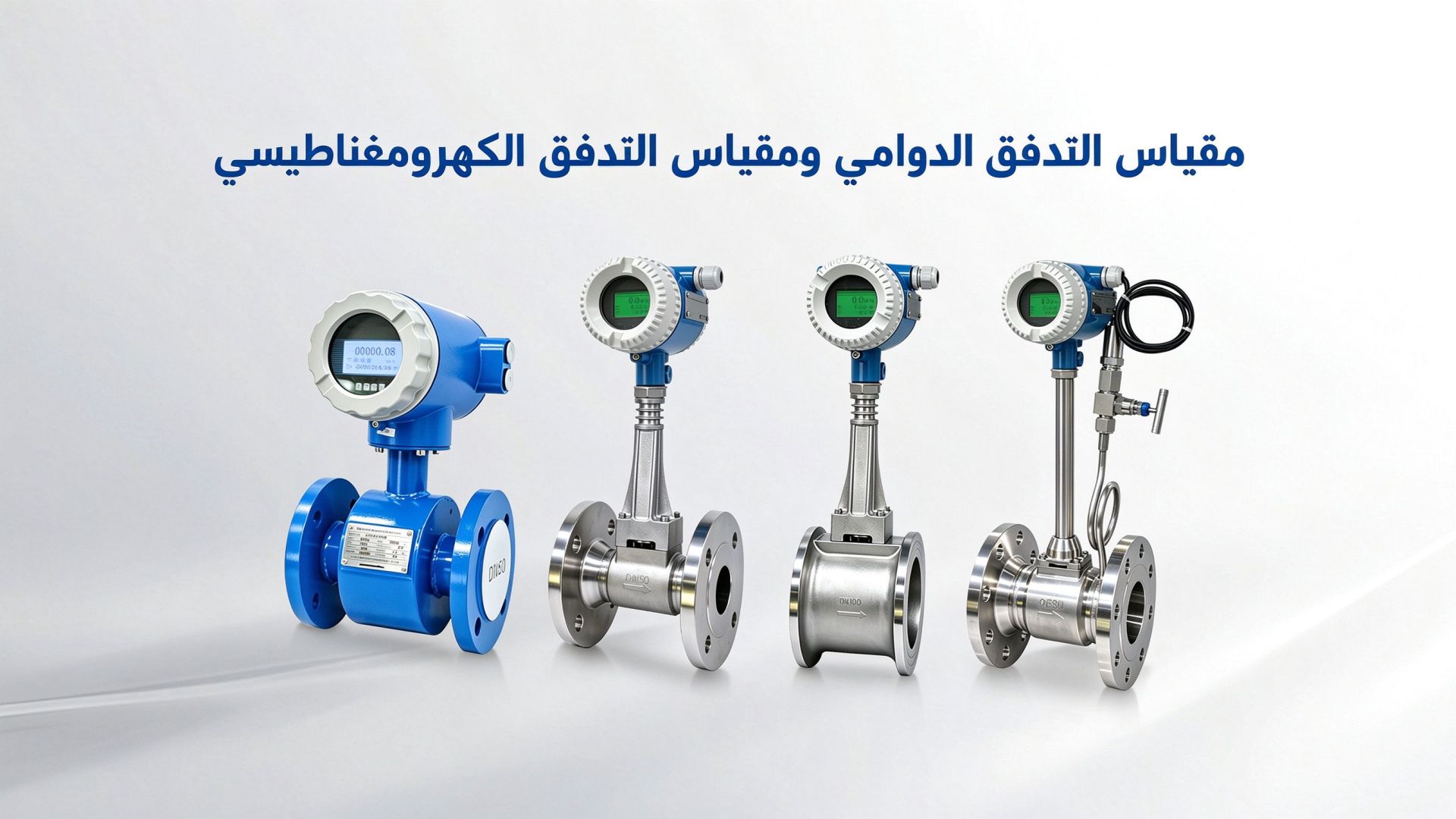مقياس التدفق الدوامي ومقياس التدفق الكهرومغناطيسي