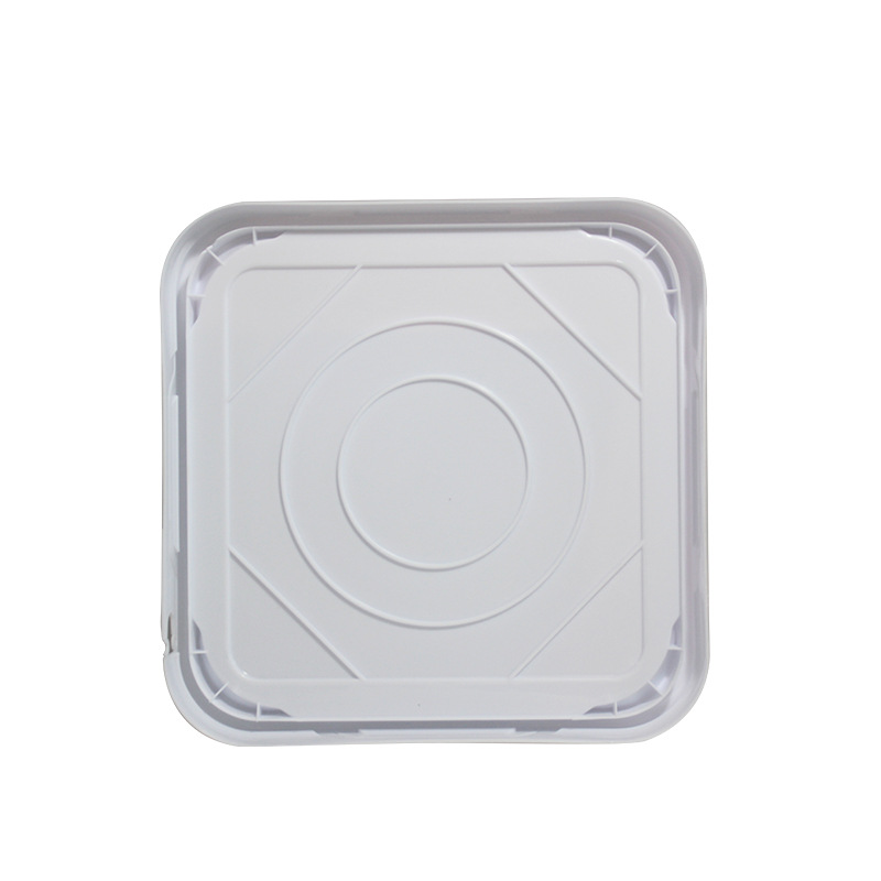10 liter 2.6 gallon square Plastic Bucket pails with Lid