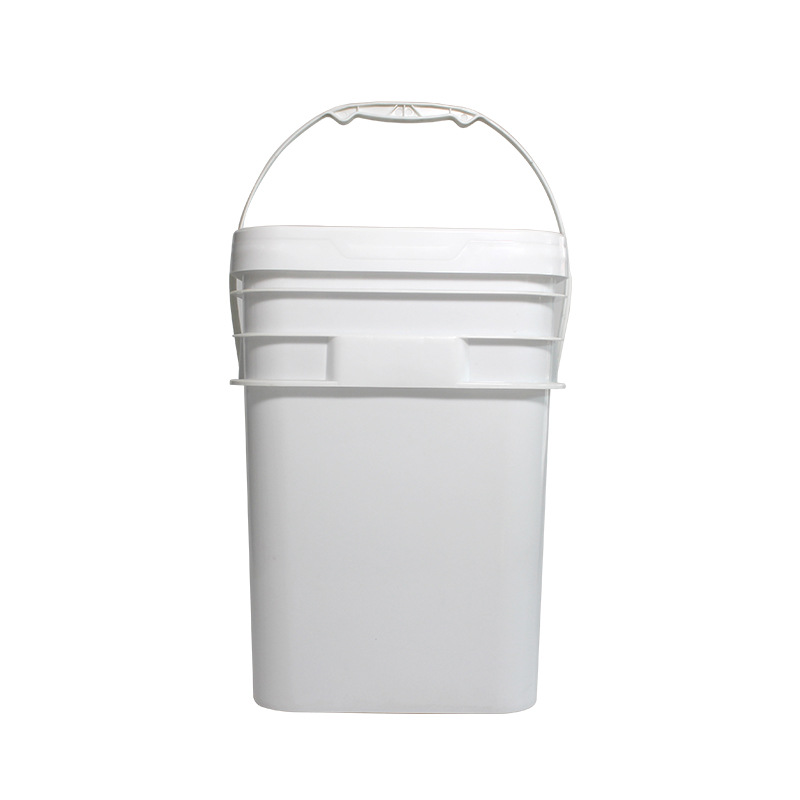 20 liter 5.2 gallon square Plastic Bucket pails