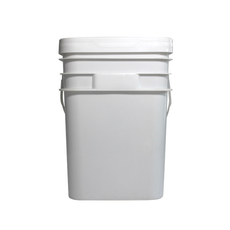 20 liter 5.2 gallon square Plastic Bucket pails