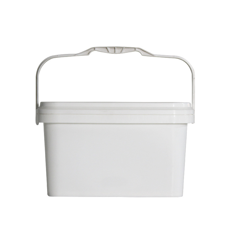 3 liter food packaging bucket Rectangular plastic bucket