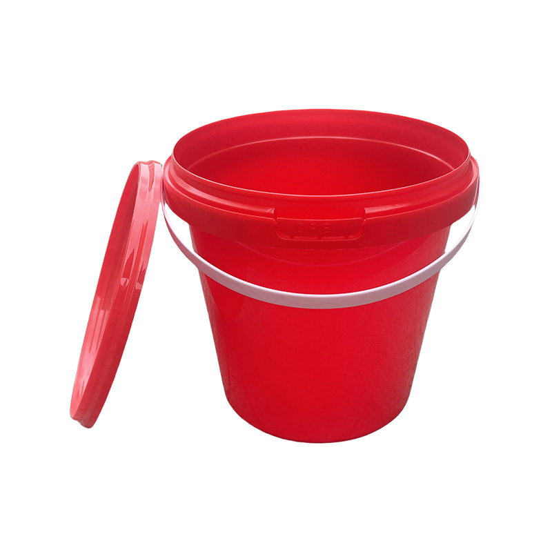 1 liter round bucket Candy yogurt slices chocolate bucket Food plastic bucket