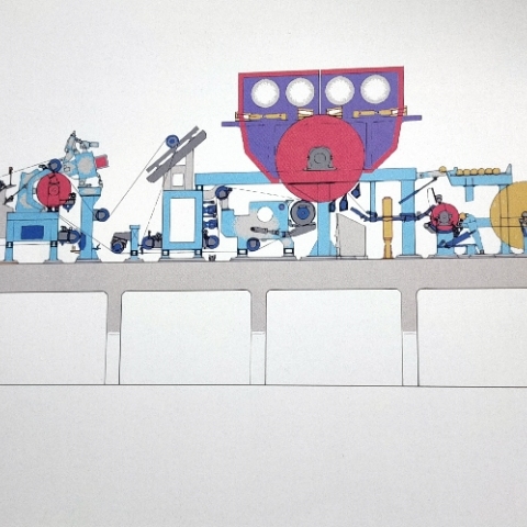 Cresent Tissue Machine