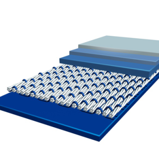 Single Layer Bottom Mesh Papermaking Blanket