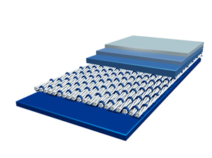 Selimut Pembuatan Kertas Mesh Bawah Lapisan Tunggal