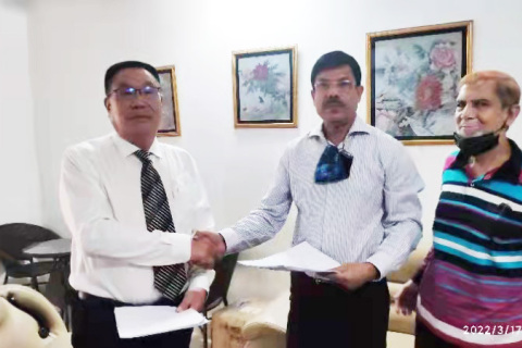 Компания Синьхай успешно сотрудничает с клиентами из Бангладеш