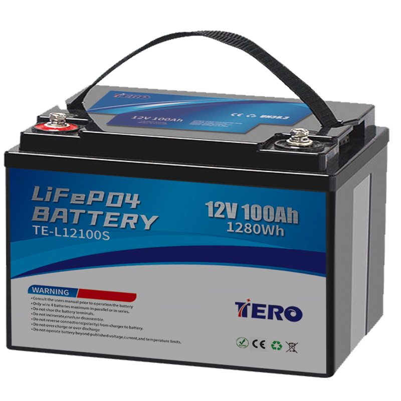 Supply 12V 100Ah LiFePO4 Battery Wholesale Factory - TERO ENERGY