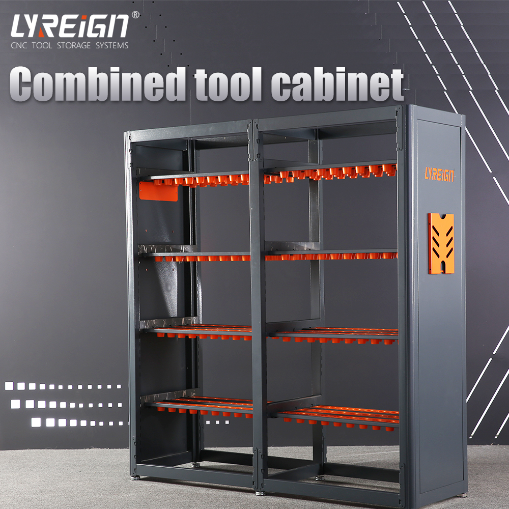 LYREIGN CNC Tool holder Cabinet,cat40 tool rack