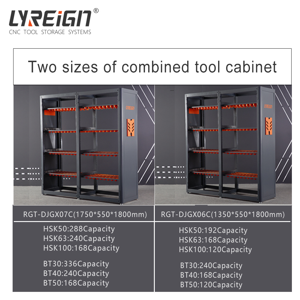 LYREIGN CNC Tool holder Cabinet,cat40 tool rack