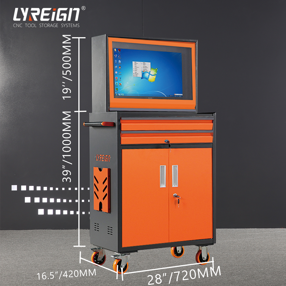 LYREIGN LFPC02CW Industrial computer cabinet can be moved dust and heat dissipation