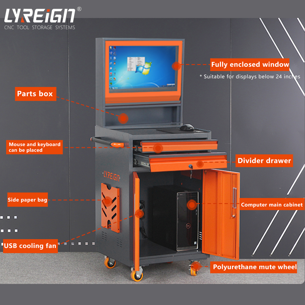 Industrial computer cabinet