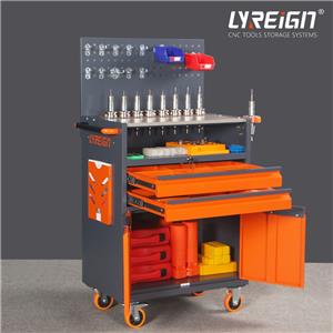 High Quality CNC Tool Holder Storage Trolley Cart for cnc lathe machine CAT40/BT40