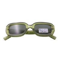 Gafas de sol rectangulares para mujer, gafas de conducción Retro, gafas de sol de plástico, gafas de sol de lujo a la moda