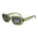 Gafas de sol rectangulares para mujer, gafas de conducción Retro, gafas de sol de plástico, gafas de sol de lujo a la moda