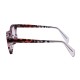Factory Trendy Ladies Lightweight Glasses TR90 Injection Material Tortoise Eyeglasses Optical Frame