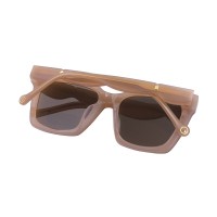 Gafas de sol de acetato para mujer polarizadas hechas a mano cuadradas UV400 de moda hechas a mano de gama alta