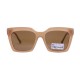 High end handmade fashion UV400 square handmade polarized women acetate sunglasses
