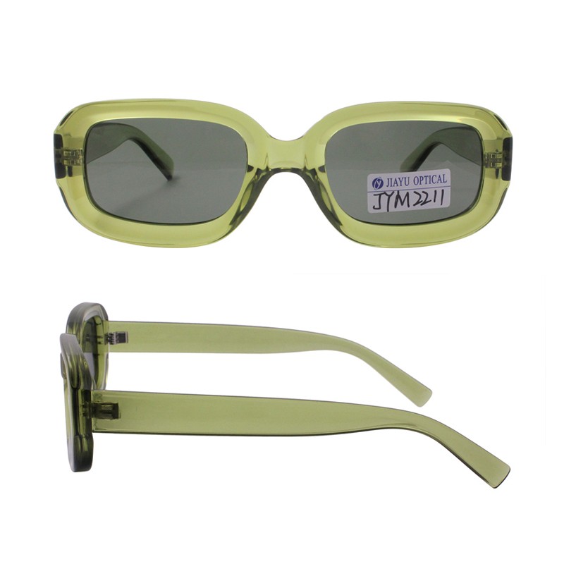 Retro Square Sunglasses for Women Men Small Frame Rectangle Glasses 90s -  Walmart.com