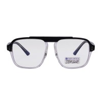 Blue Light Blocking Glasses Computer Reading Glasses Clear Lens TR90 Square Eyewear Frame