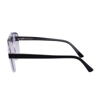 Blue Light Blocking Glasses Computer Reading Glasses Clear Lens TR90 Square Eyewear Frame