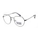 Proveedores de gafas OEM, gafas hexagonales sin receta, monturas de gafas para hombres y mujeres