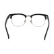 Vintage Inspired Classic Horn Rimmed Shiny Black Handmade Acetate Optical Frame Suppliers